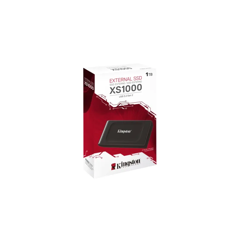 Unidad de Estado Sólido Externo Kingston XS1000 - 1TB - USB 3.2 - SXS1000/1000G