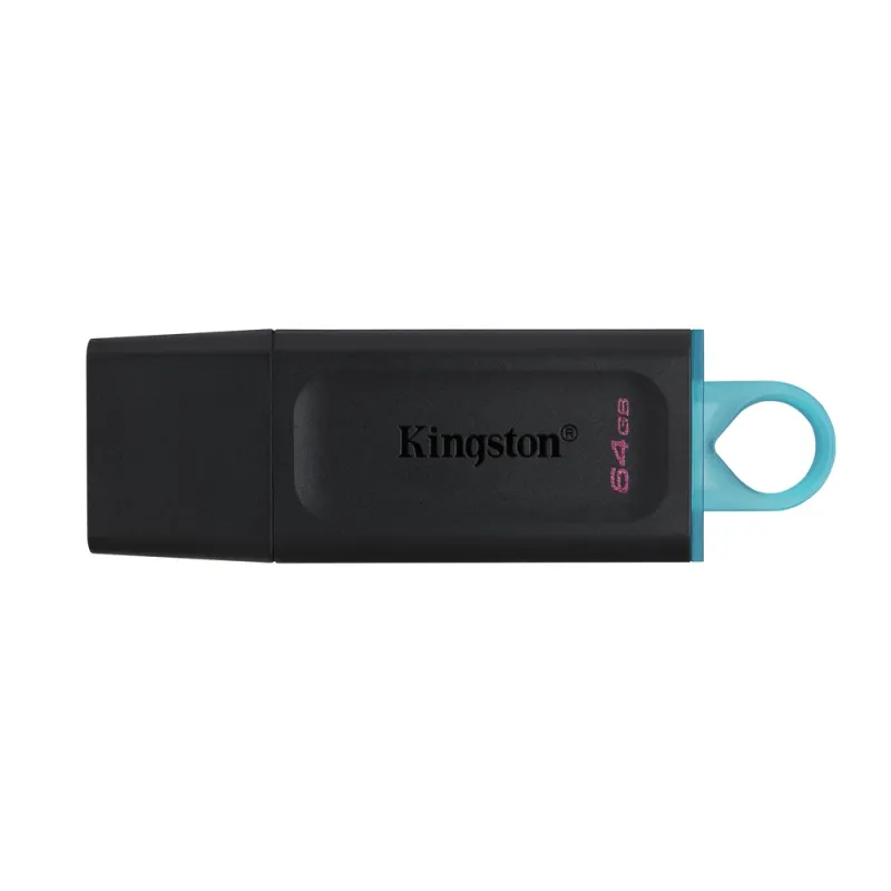Memoria Usb Kingston Datatraveler Exodia 64Gb Usb 3.2 Gen 1 Negro Con Azul - DTX/64GB