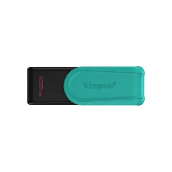 Memoria USB Kingston DataTraveler Exodia S - 128GB - USB 3.2 - Negro con Azul - DTXS/128GB