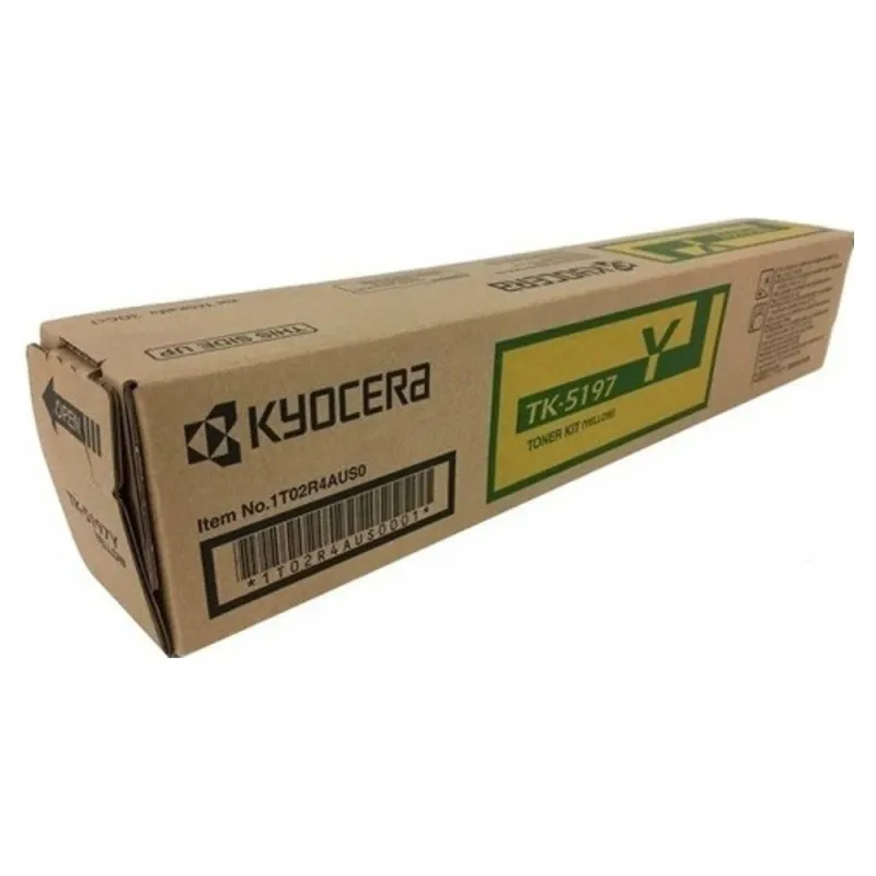 Tóner KYOCERA TK-5197Y - Amarillo - 7000 Páginas - 1T02R4AUS0