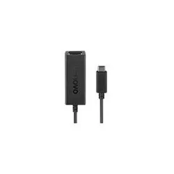 Adaptador USB Lenovo - USB-C a Ethernet - Negro - 4X90S91831 Adaptador USB Lenovo - USB-C a Ethernet - Negro - 4X90S91831