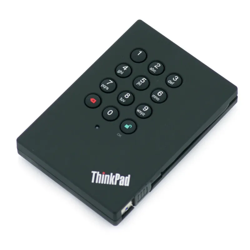 Disco Duro Externo Lenovo ThinkPad - 2.5" - 500GB - USB 3.0 - Para Windows - Negro - 0A65619