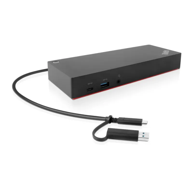 Dock Station Lenovo ThinkPad Hybrid - USB-C - DisplayPort - HDMI - 3.5mm - 40AF0135US