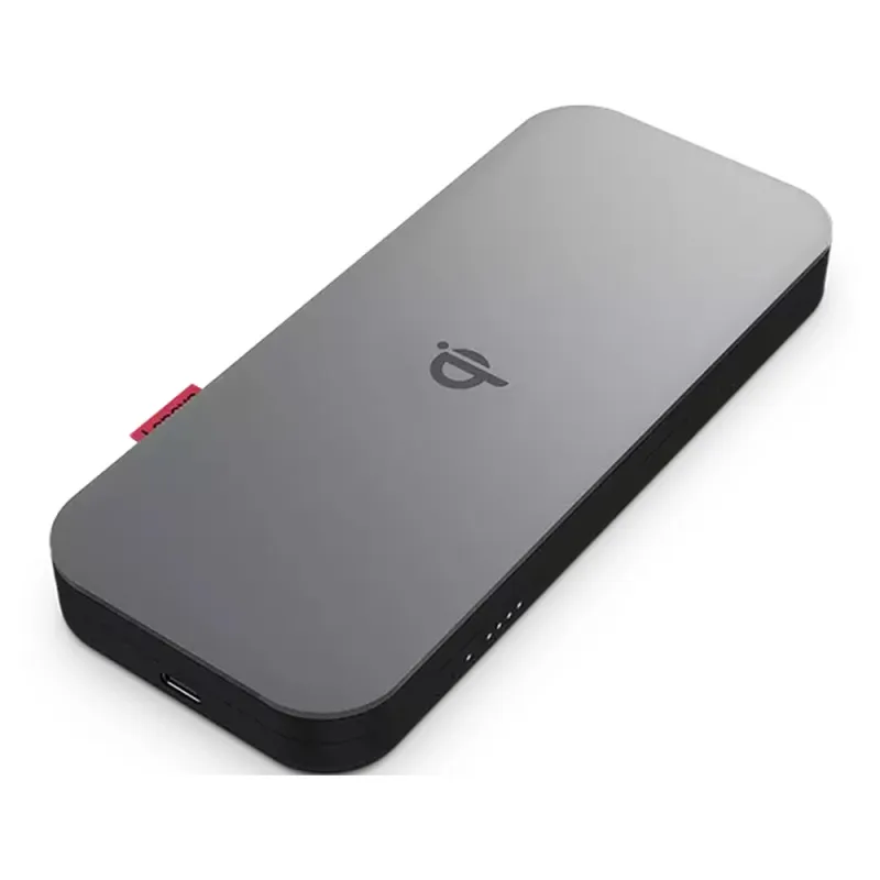 Power Bank Lenovo Go Wireless Mobile - 10,000 mAh - USB - 40ALLG1WWW