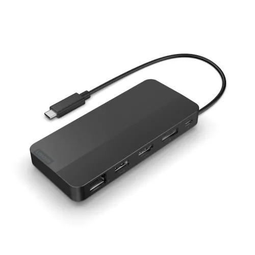 Docking Station Lenovo Dual Display Travel Dock - USB/HDMI/RJ-45 - 40B90000WW