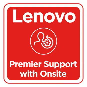 Extensión de Garantía Lenovo Premier Support With Onsite - 4 Años - Desde 3 Años - 5WS0W86726
