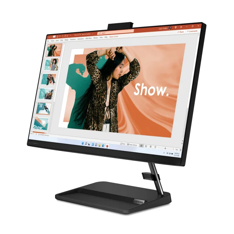 All In One Lenovo IdeaCentre AIO 3 24IAP7 - 23.8" - Intel Celeron 7305 - 8GB - 256GB SSD - Windows 11 Home - F0GH01DULD