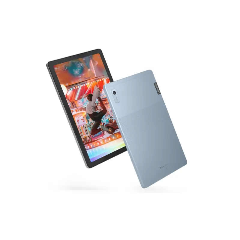 Tablet Lenovo Tab M9 Procesador Helio G80(hasta 2.0 GHz), Memoria RAM de 4GB, Almacenamiento de 64GB, Pantalla LED Multi-touch de 9", Wi-Fi 5, Bluetooth 5.1, Cámara Principal de 8MP, Android 12. Color Azul.