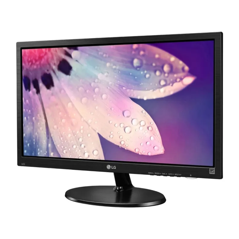 Monitor LG - 18.5" - FHD - Panel TN - 75Hz - 5ms - HDMI - Resolución 1366x768 - 19M38L-B.AWM