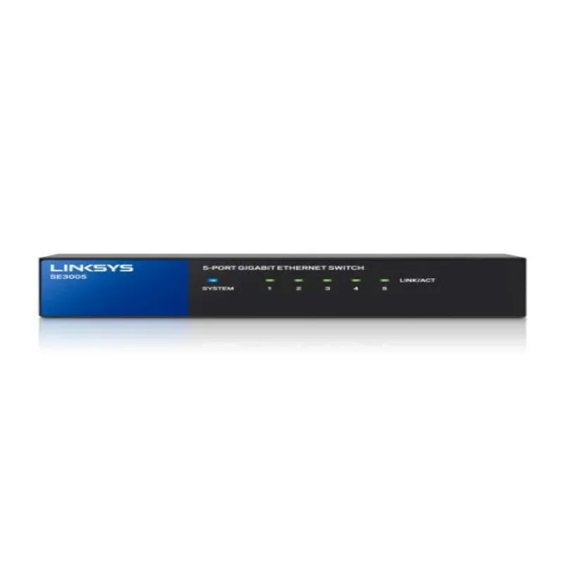 Switch Linksys Se3005 5 Puertos Gigabit No Gestionado - SE3005