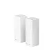 Punto de Acceso Linksys Velop Whole Home - WiFi - Ethernet - Blanco - 2 Nodos - WHW0302