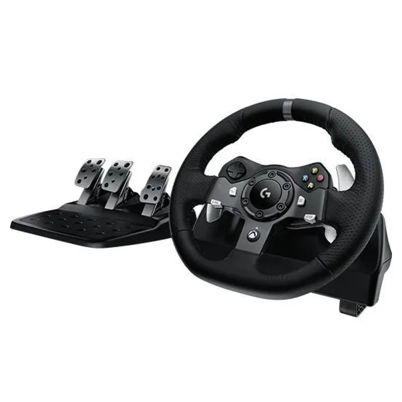 Volante De Carreras Logitech G920 Driving Force Alámbrico Para Xbox y PC - 941-000122