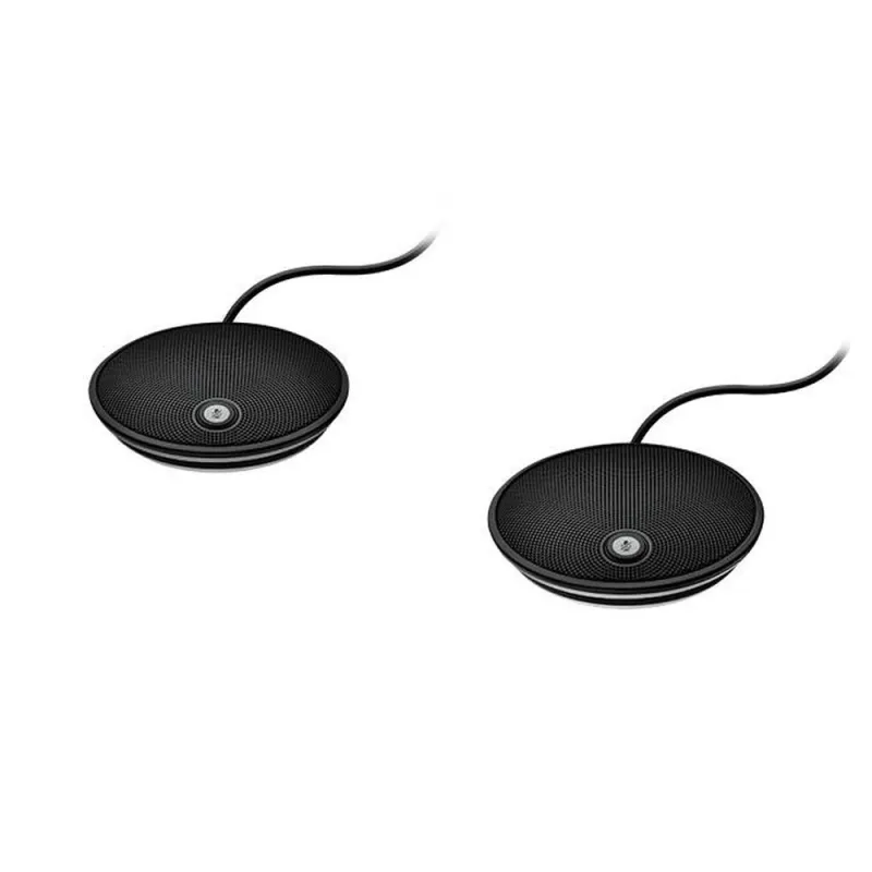 Micrófonos Logitech Expansion Group Led Sonido Superior Color Negro - 989-000171