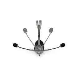 Diadema Logitech H111 - Alámbrico - Micrófono - Gris - 981-000612 Diadema Logitech H111 - Alámbrico - Micrófono - Gris - 981-000612