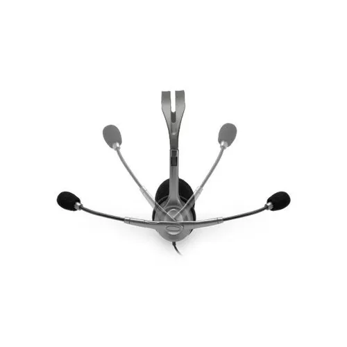 Diadema Logitech H111 - Alámbrico - Micrófono - Gris - 981-000612