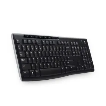 Teclado Logitech K270 - Inalámbrico - Negro - 920-004426