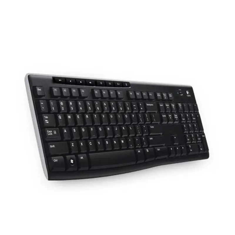 Teclado Logitech K270 - Inalámbrico - Negro - 920-004426