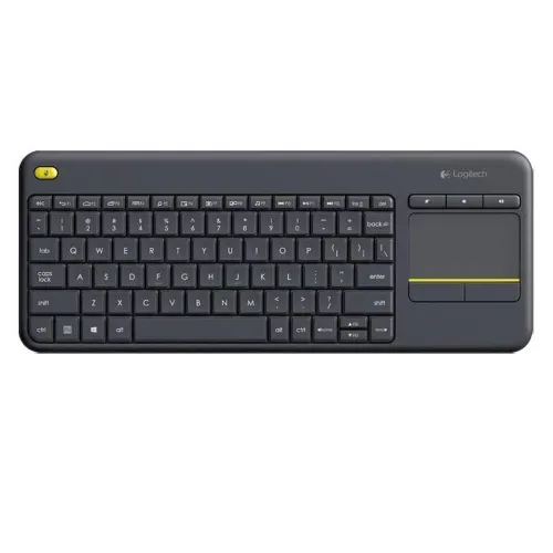 Teclado Inalámbrico Touch Logitech K400 Plus Inalámbrico Negro - 920-007123 Teclado Inalámbrico Touch Logitech K400 Plus Inalámbrico Negro - 920-007123