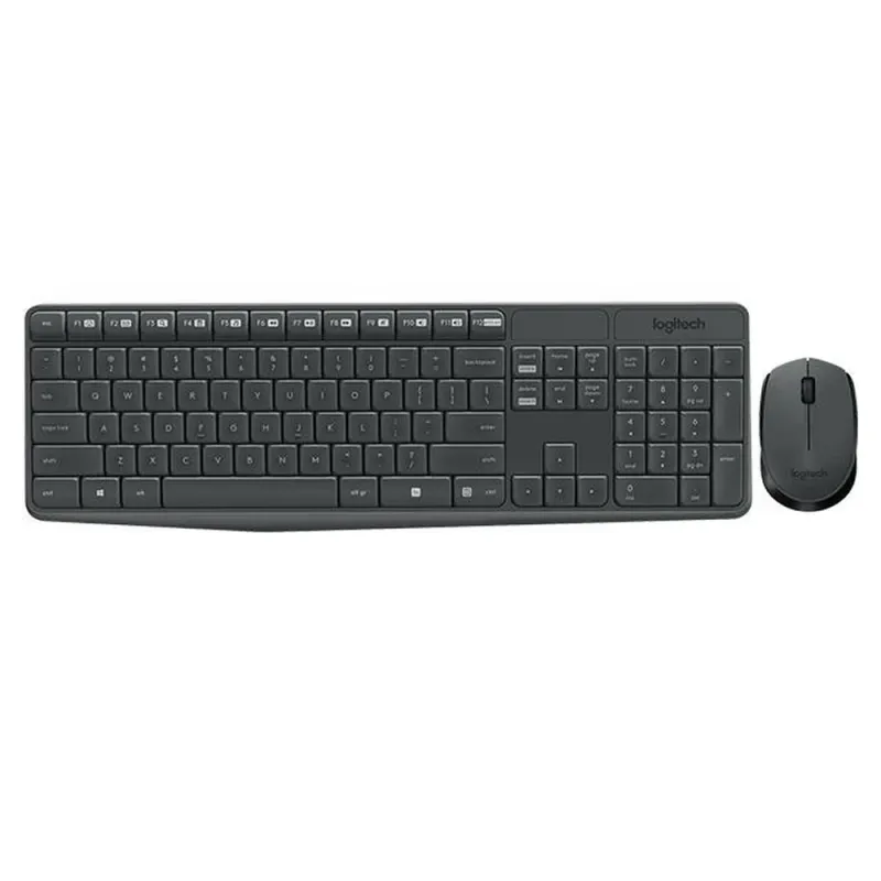 Kit Teclado Y Mouse Logitech Mk235 Usb Inalámbrico - 920-007901