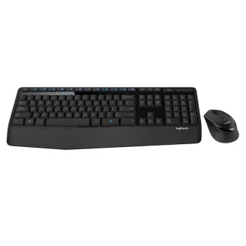 Teclado Y Mouse Logitech Mk345 Inalámbrico Usb Negro - 920-007820