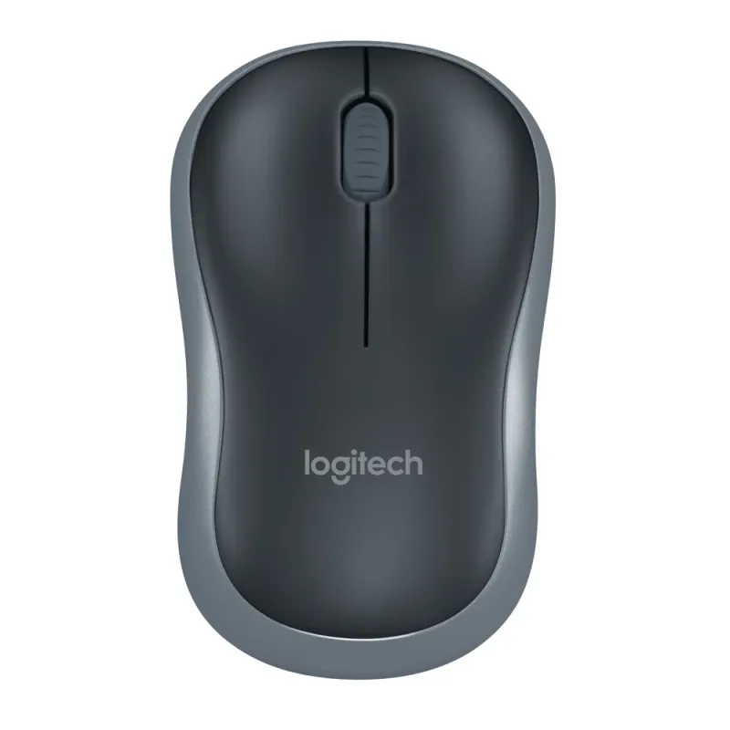 Mouse Óptico Logitech M185 - Inalámbrico - USB - Gris Oscuro - 910-002225
