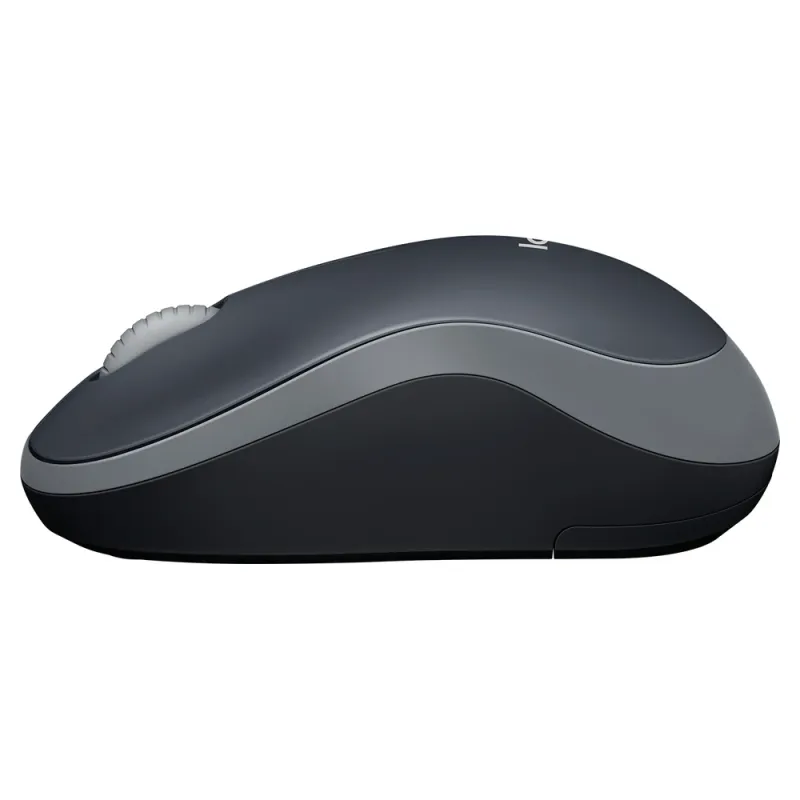 Mouse Óptico Logitech M185 - Inalámbrico - USB - Gris Oscuro - 910-002225