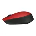 Mouse Óptico Logitech M170 Inalámbrico Usb Rojo - 910-004941