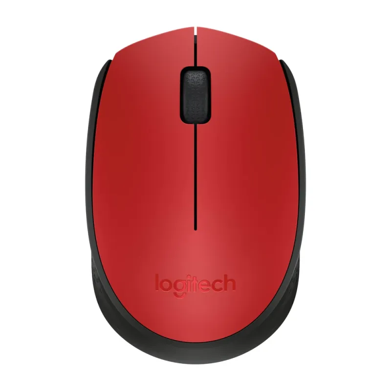 Mouse Óptico Logitech M170 Inalámbrico Usb Rojo - 910-004941