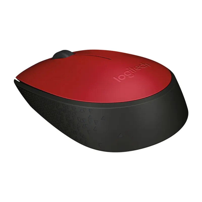 Mouse Óptico Logitech M170 Inalámbrico Usb Rojo - 910-004941