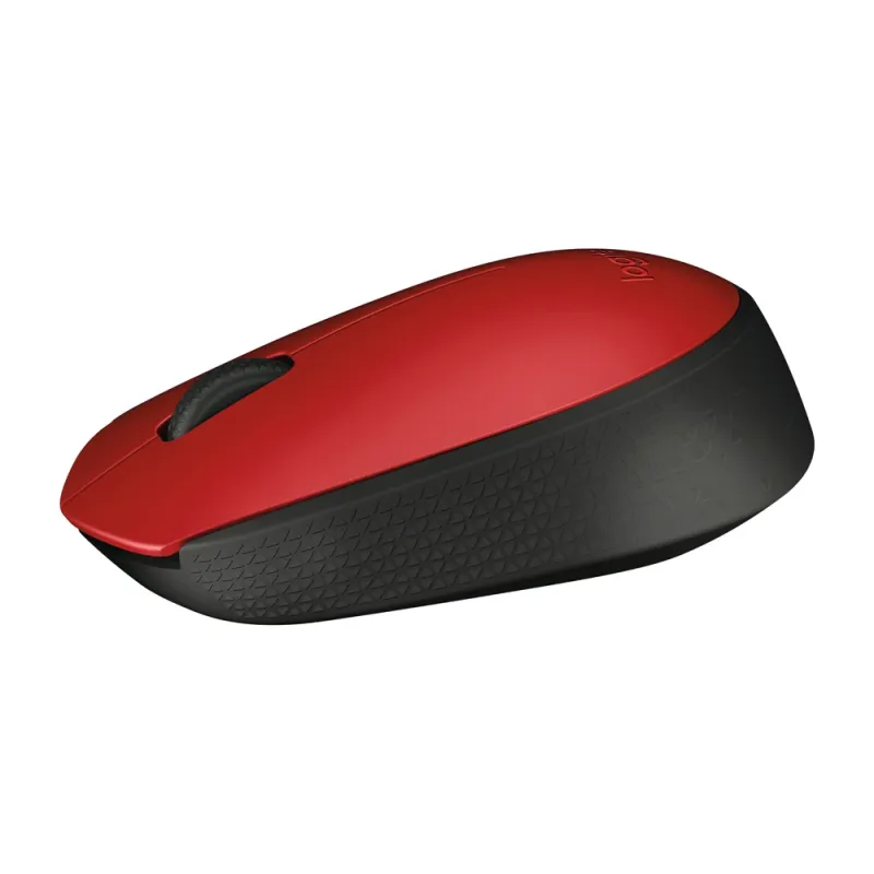 Mouse Óptico Logitech M170 Inalámbrico Usb Rojo - 910-004941