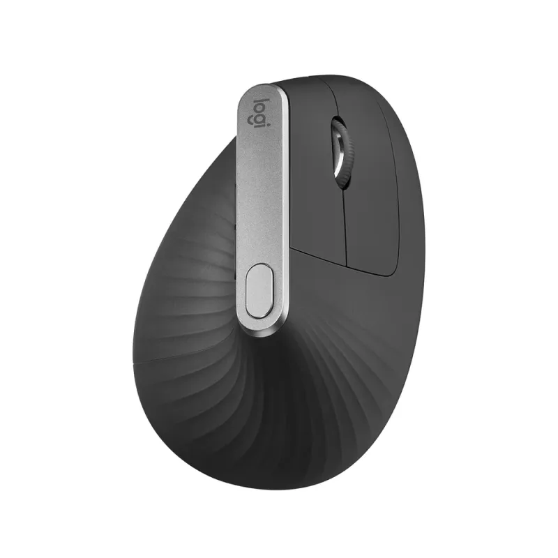 Mouse Logitech MX Vertical - Inalámbrico - Bluetooth - Grafito - 910-005449