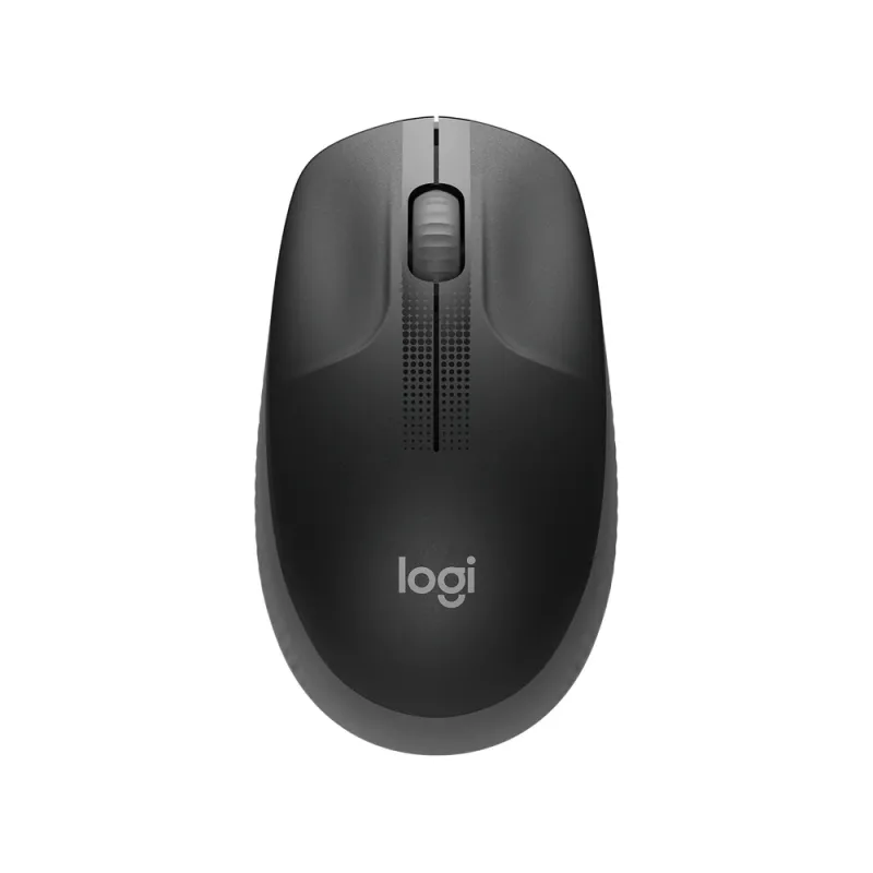 Mouse Logitech M190 Inalámbrico Usb Negro/Gris - 910-005902