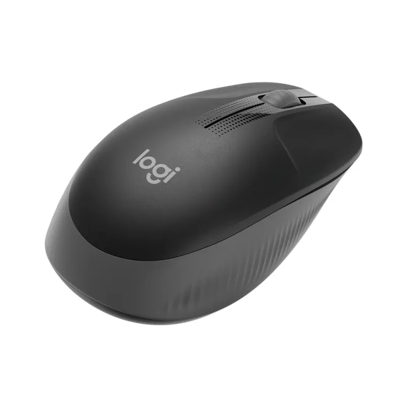 Mouse Logitech M190 Inalámbrico Usb Negro/Gris - 910-005902