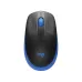 Mouse Logitech M190 Inalámbrico Usb Negro/Azul - 910-005903