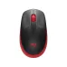 Mouse Logitech M190 Inalámbrico Usb Negro/Rojo - 910-005904
