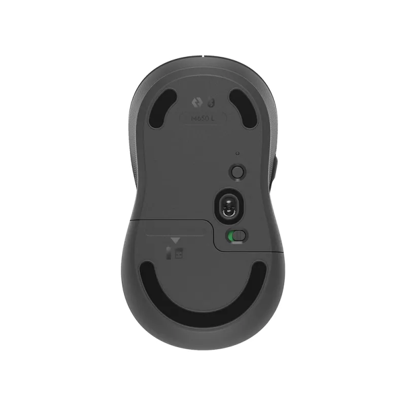 Mouse Logitech M650 - Inalámbrico - USB - 5 Botones - Grafito - 910-006231