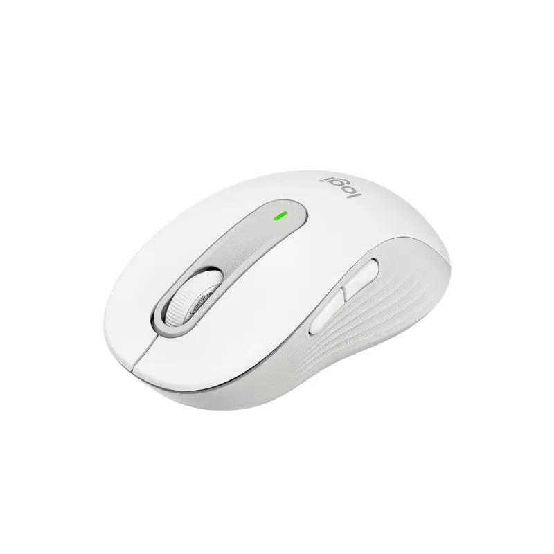 Mouse Logitech M650 Medium - Inalámbrico - USB - 5 Botones - Blanco - 910-006252