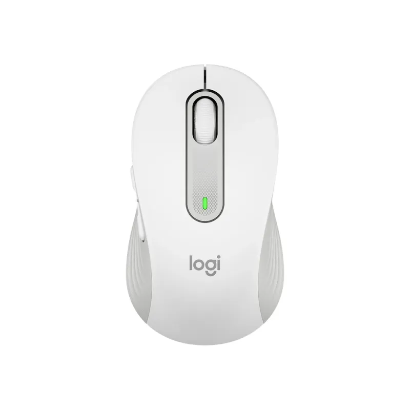 Mouse Logitech M650 Medium - Inalámbrico - USB - 5 Botones - Blanco - 910-006252