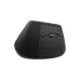 Mouse Logitech Lift Vertical - Inalámbrico - 6 Botones - Grafito - 910-006466
