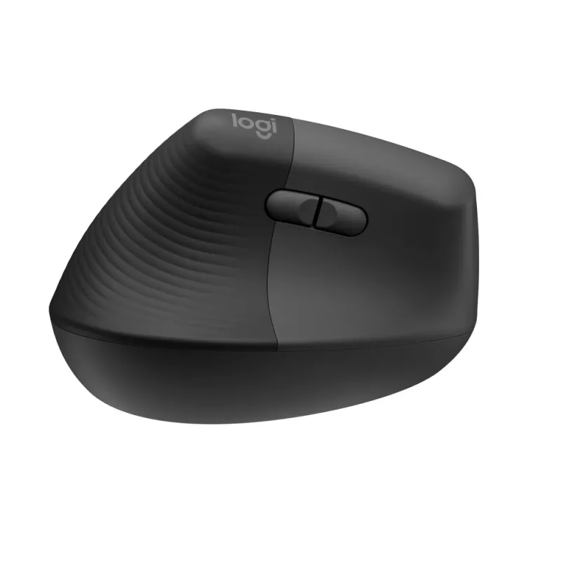 Mouse Logitech Lift Left Vertical - Inalámbrico - 6 Botones - Zurdo - Grafito - 910-006467