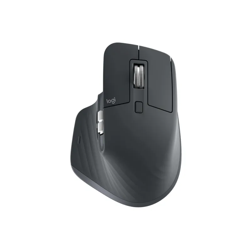 Mouse Gamer Logitech MX MASTER 3S - Inalámbrico - 7 Botones - Gris - 910-006561