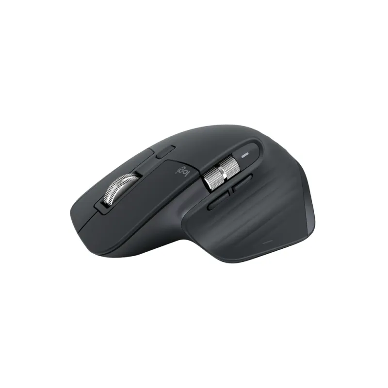 Mouse Gamer Logitech MX MASTER 3S - Inalámbrico - 7 Botones - Gris - 910-006561