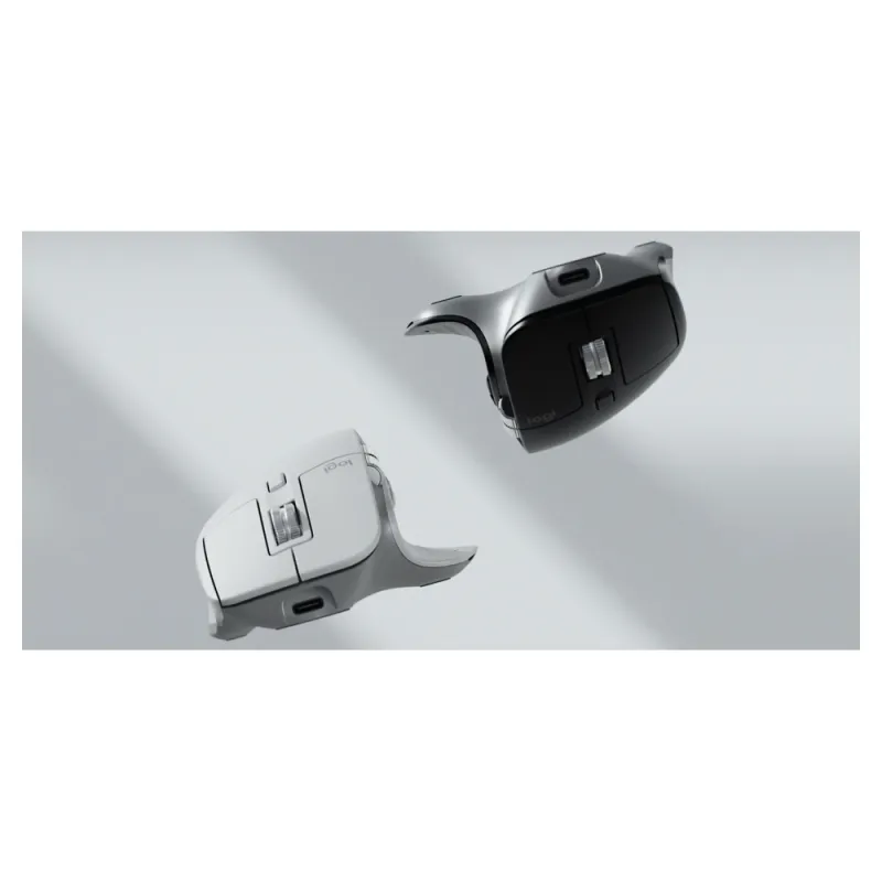 Mouse Gamer Logitech MX MASTER 3S - Inalámbrico - 7 Botones - Gris - 910-006561