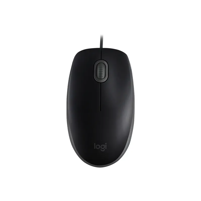 Mouse Logitech M110 Silent - Alámbrico - USB - 3 Botones - 1000 dpi - Negro - 910-006756