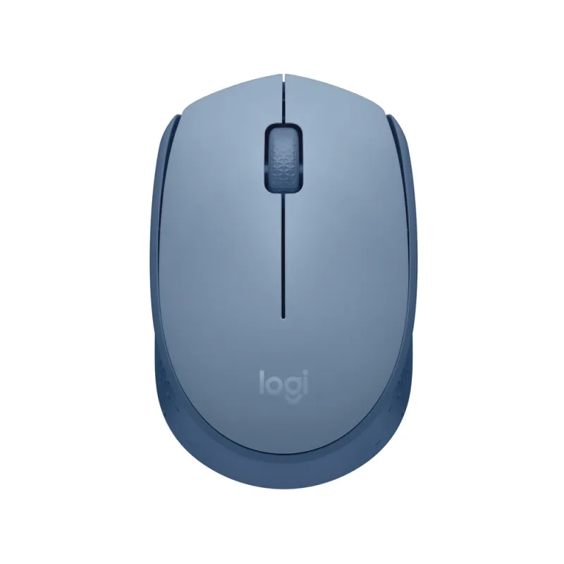 Mouse Logitech M170 - Inalámbrico - USB - Azul - 910-006863