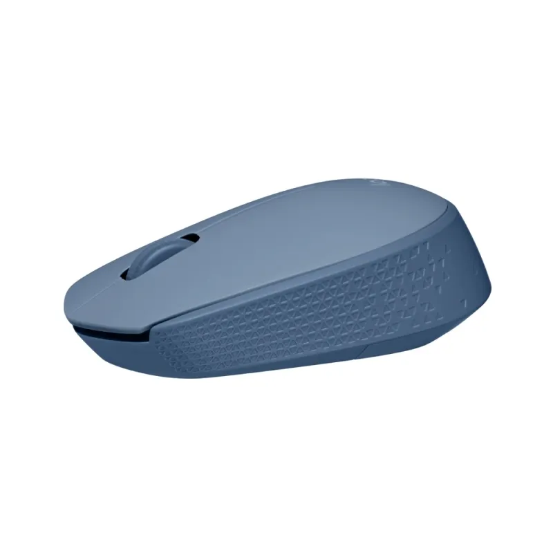 Mouse Logitech M170 - Inalámbrico - USB - Azul - 910-006863