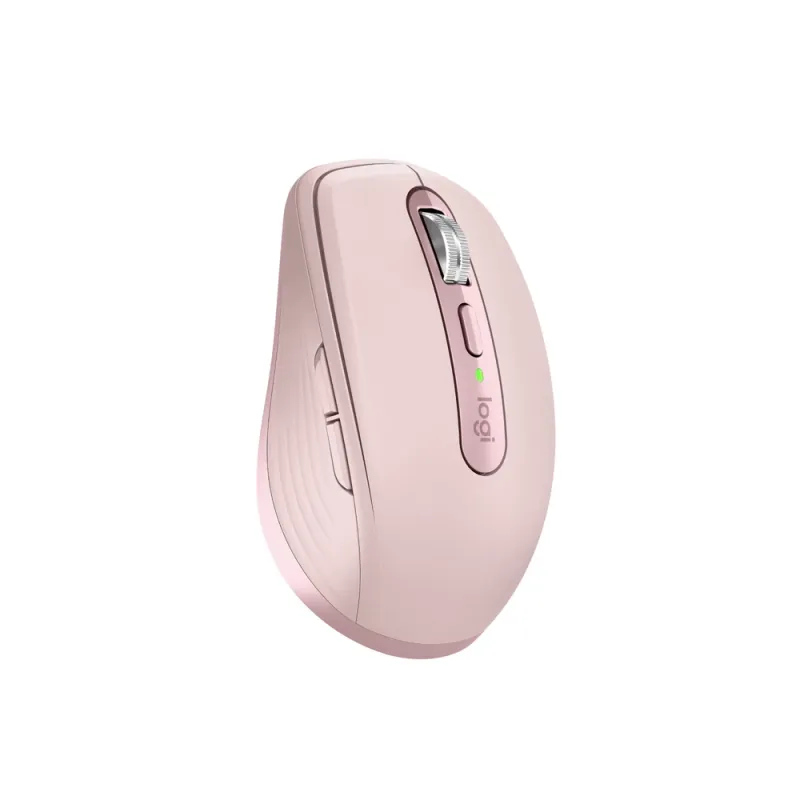 Mouse Logitech MX ANYWHERE 3S - Inalámbrico - Bluetooth - Rosa - 910-006934