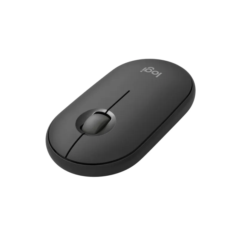 Mouse Logitech Pebble 2 M350S - Inalámbrico - Grafito - 910-007049