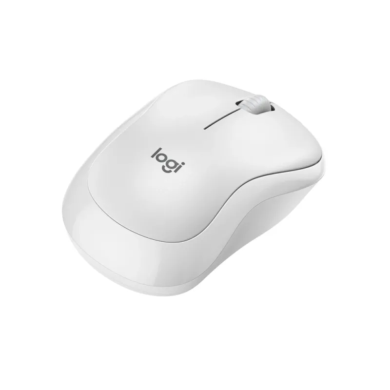 Mouse Logitech M240 - Inalámbrico - Bluetooth - Blanco - 910-007116