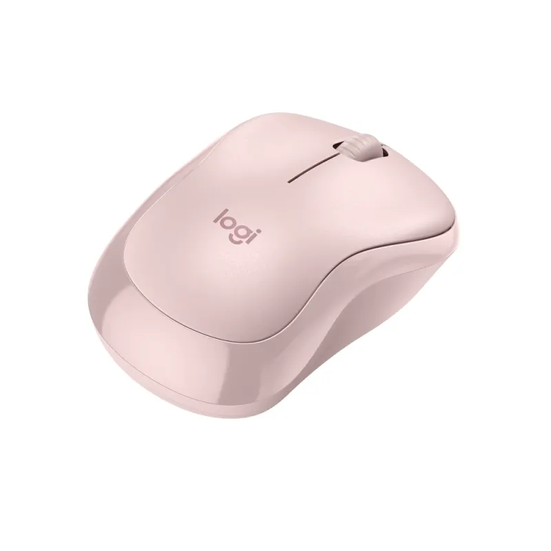 Mouse Logitech M240 - Inalámbrico - Bluetooth - Rosa - 910-007117